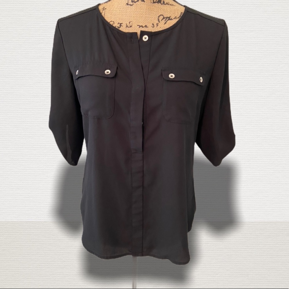 NY&Co Black Size XS Blouse